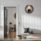 Large Wall Clocks Battery Operated 16 Inch Round Glass Analog Wall Clock Silent - Image 2