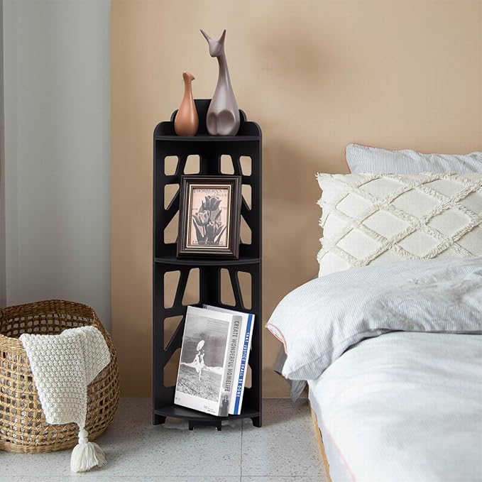 J JINXIAMU Corner Shelves, Corner Shelf Stand Waterproof Great - Image 4
