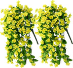 ZFProcess Artificial Fake Hanging Flowers Plants by ZFProcessArtificialFlowers