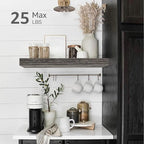 QEEIG Floating Shelves for Wall Bathroom Shelf Bedroom Kitchen Living Room - Image 6
