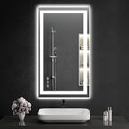 LED Bathroom Mirrors 24"x40" Bathroom Mirror by WISSMILESHOME