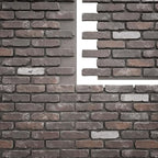 EverStone Aged Brick Faux Brick Panel, 46 7/8"W x 27"H x 1 1/4"D, French - Image 9