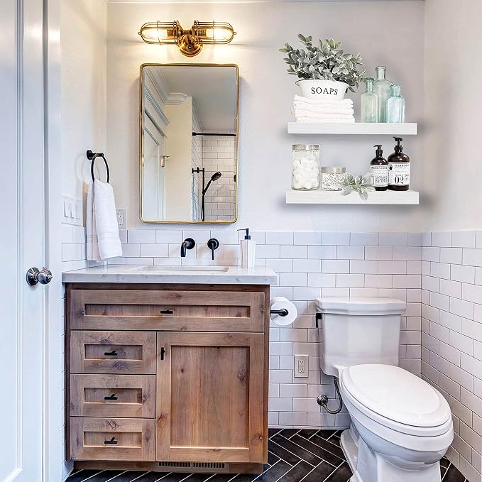 QEEIG Bathroom Floating Shelves - Image 2