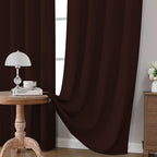 CUCRAF Blackout Curtains 96 inch Length 2 Panels Set, Rod Pocket Room Darkening - Image 5