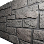 EverStone Cobblestone Faux Stone Panel, Morning Dove Color - Image 7