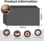 KASARO 3D Faux Stone Wall Panels, Modified Clay Material, Accent - Image 6