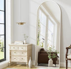 Prywot Arched Full Length Mirror, Modern Full Body Mirrors - Image 3