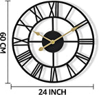 Sorbus Large Wall Clock for Living Room Decor - Image 3