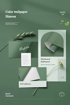 Dimoon 394''x23.6'' Green Peel and Stick Wallpaper Contact Paper Modern Self - Image 4