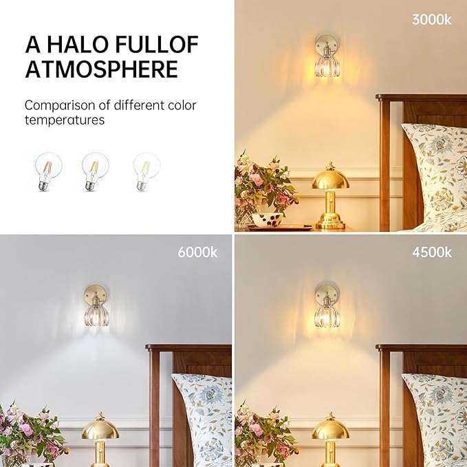 Shenmoyl Vintage Wall Sconces - Image 5