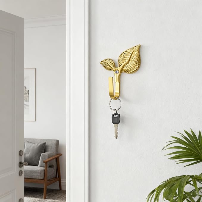 Decorative Wall Hooks 4 Pack, Metal Curtain Holdbacks - Image 6