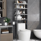 Kalrin Over-The-Toilet Storage Rack, 4-Tier Bathroom Organizer Shelf Over Toilet by Kalrin