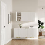 ChooChoo Bathroom Wall Cabinet, Kitchen Storage Cupboard Cabinet - Image 6