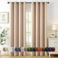 MIULEE Blackout Curtains for Bedroom Living Room 2 Panels, Thermal Insulated by MIULEE