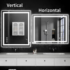 40"x32" LED Bathroom Mirror - Image 9