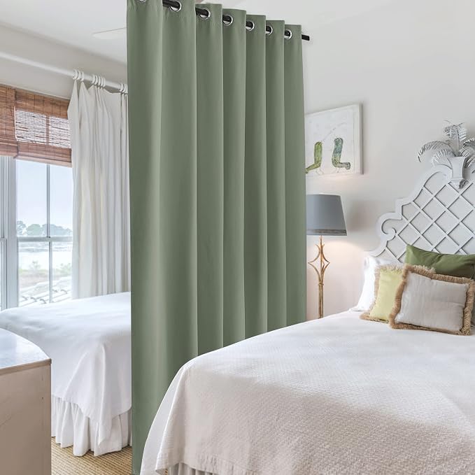 RYB HOME Privacy Room Divider Curtains - Image 4