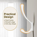 saffruff Wall Mount Coat Hooks, Heavy Duty Metal Hooks - Image 4