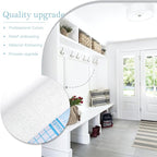 Dimoon 17.7''x236'' Peel and Stick Wallpaper White Contact Paper - Image 6