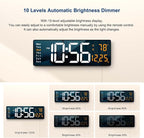 Digital Wall Clock Large Display, 16.2 Inch, LED Digital Clock - Image 5