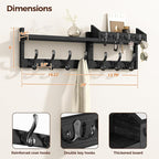 Evermagin 29" Coat Rack Wall Mount - Image 2