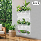 Vertical Wall Planter with 36 Pots, Hanging Garden Plant Flowerpot Holder - Image 3