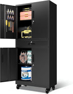 Metal Garage Storage Cabinet by BIZOEIRON