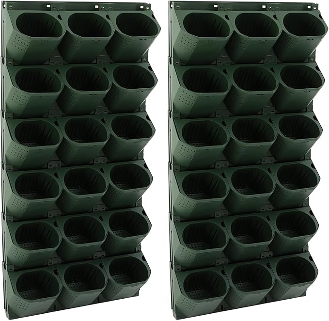 Wall Mounted Vertical Garden Planter by Unknown