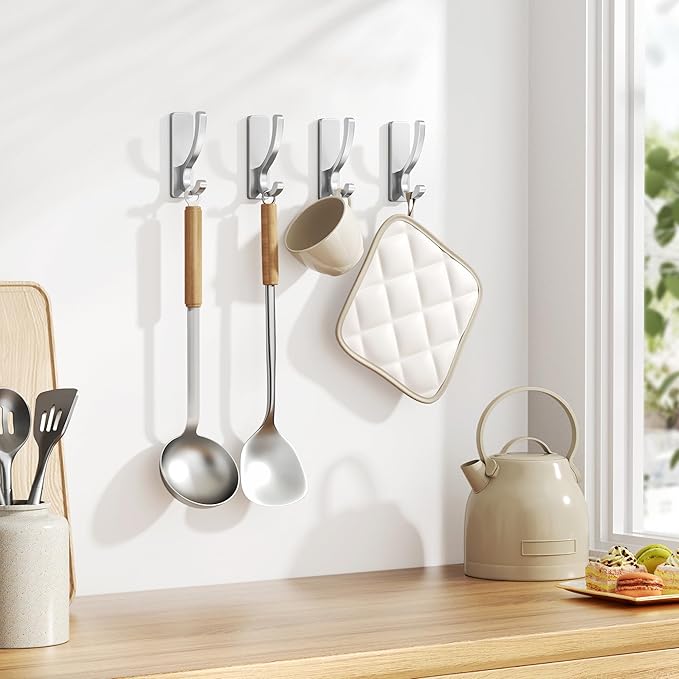 pickpiff Adhesive Wall Hooks for Towels - Image 5