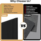 RITOLLO 6 Pack Bilayer Thickened-Sound Proof Wall Panels 47.2"x23.6"x0.72" High - Image 3