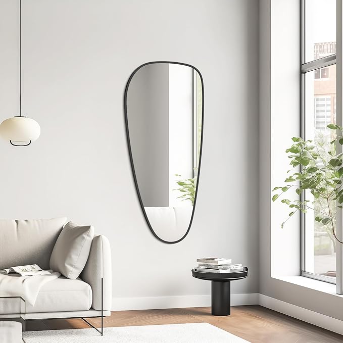 WallBeyond Asymmetrical Mirror, Irregular Wall Mirror, Wall Mirrors Decorative - Image 5