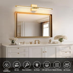 Morauroral Gold Battery Operated Wall Sconces, Dimmable Wall Sconces - Image 3
