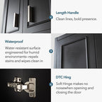 VANIRROR Black Wall Cabinet 23x29 inch - Image 6