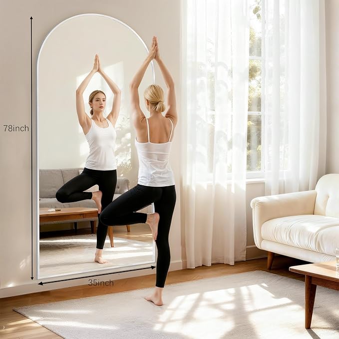 Mirror Full Length, Room Decor Big Full Body Floor Mirror - Image 3