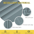 NICETOWN Extra Wide Patio Door Curtain 84 inch Long - Image 3