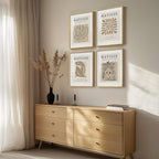 Framed Matisse Neutral Wall Art Set of 4 - Image 3