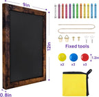 Magnetic Chalkboard, 9x12 Inches Blackboard - Image 2