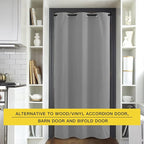 NICETOWN Sliding Door Curtains 96 inch Length, Single Curtain, Insulating - Image 4