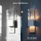 L LOHAS LED Night Light Plug in, 2 Pack Foldable Night Lights Plug into Wall - Image 2