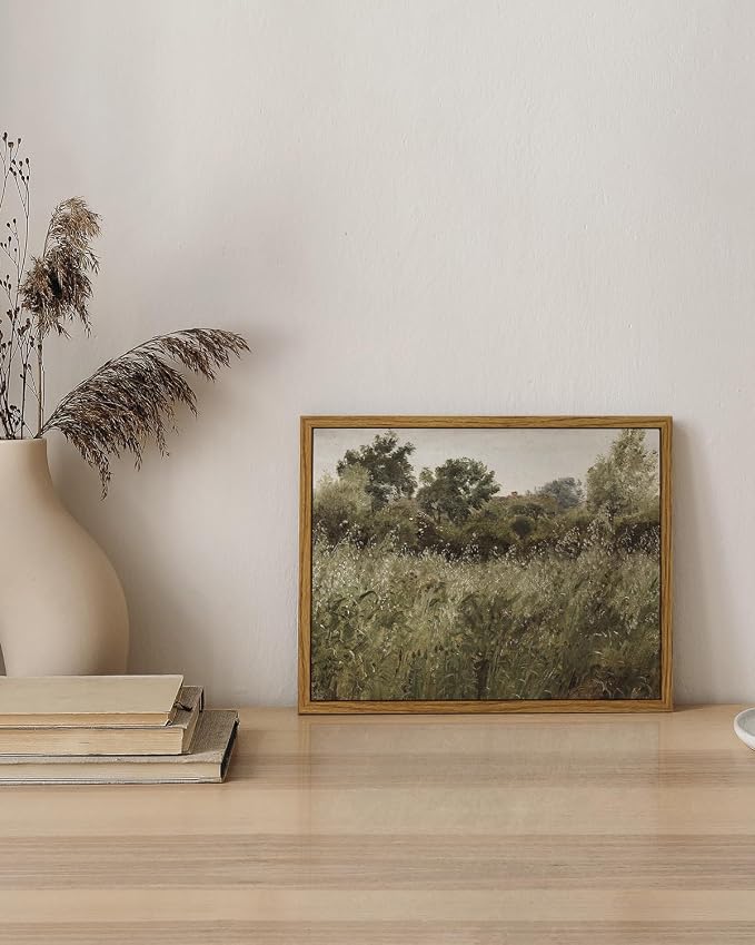InSimSea Framed Canvas Wall Art Vintage Decor, Small Canvas Wall Art, Living - Image 5
