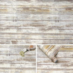 Arthome Distressed Wood Contact Paper 17''x120'' Self-Adhesive Removable Wood by ArthomeWALLDECOR