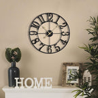 LEIKE Large Wall Clock, 18.5" Silent Non-Ticking, Battery Operated, Decorative - Image 8
