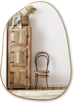 PERFNIQUE Irregular Wall Mirror Asymmetrical Mirror, Decorative Modern Wall - Image 9