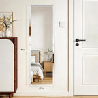 Frameless Mirror Full Length 64”x21”| Wall Mount Mirror Full Length Beveled - Image 2