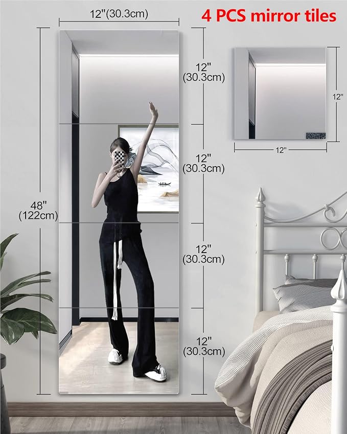 Shatterproof Wall Mirror Full Length - Image 8
