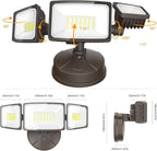 Onforu 75W Flood Lights Outdoor, 7000LM Brightness Security Lights Switch - Image 9