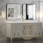 36X36 Inch Black Frame Bathroom - Image 3