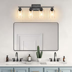 Ascher Bathroom Light Fixtures, 4-Light Vanity Lights - Image 8