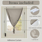 Adhesive 100% Blackout Curtain - Image 6