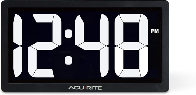 AcuRite 75114M 10-inch LED Digital Clock by AcuRite