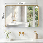 NEWBULIG 32X48 Inch Bathroom Mirror - Image 2
